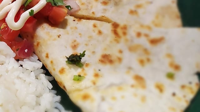 Kids Cheese Quesadilla.