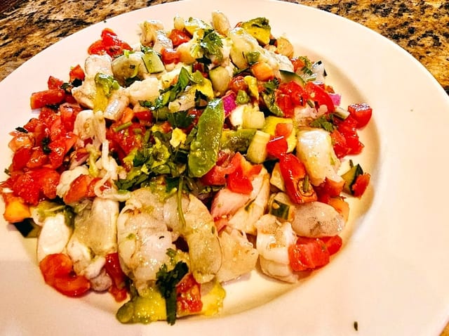 Ceviche.