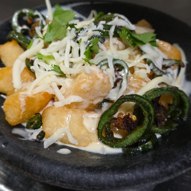 YUCA CRUJIENTE.