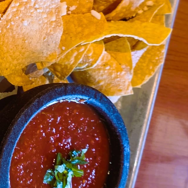 CHIPS AND SALSA.