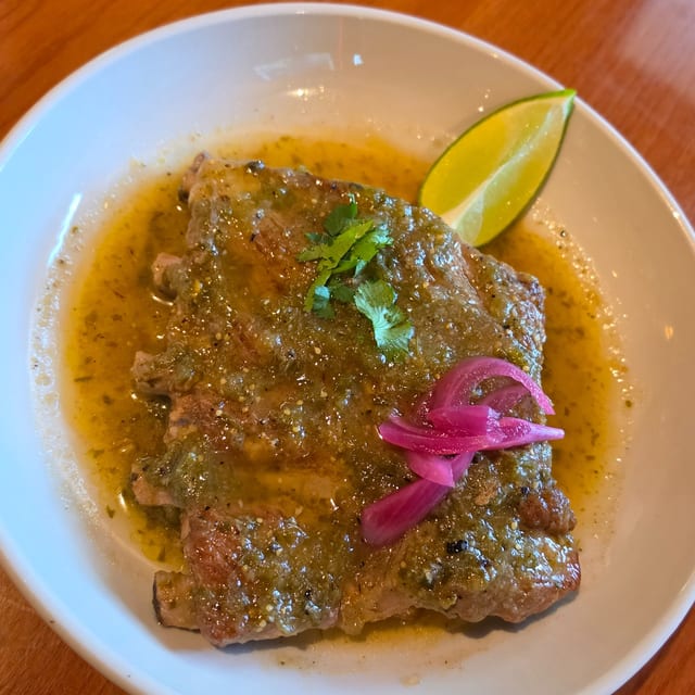 COSTILLAS EN SALSA VERDE.
