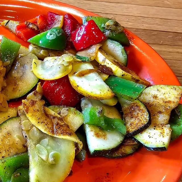 Fresh Grilled Vegetables.