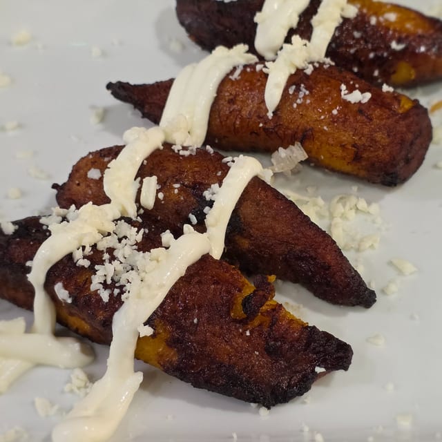 Sweet Fried Plantains.