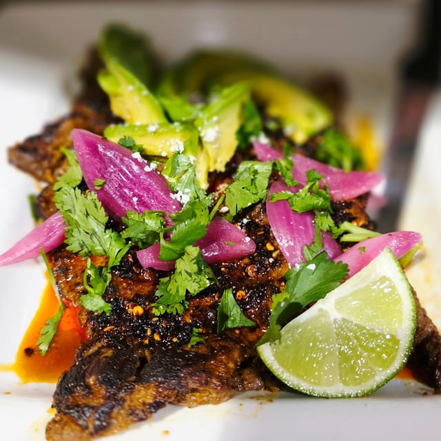 Peanut Fire Skirt Steak.