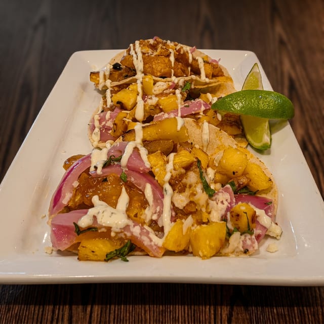 TACOS A LA PIÑA.